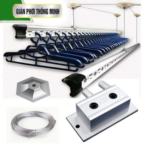 Giàn phơi thông minh Hòa Phát 888